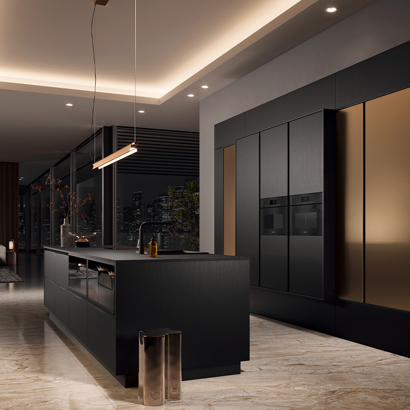 AV 7070-GL Bronze | AV 6088-GL Black oak